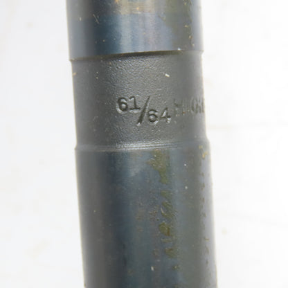 PTD 61/64" Diameter 2 Flute Twist Drill Coolant Thru 11" OAL