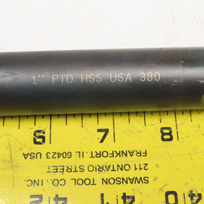 PTD 1" Diameter 2 Flute Twist Drill Coolant Thru 11" OAL