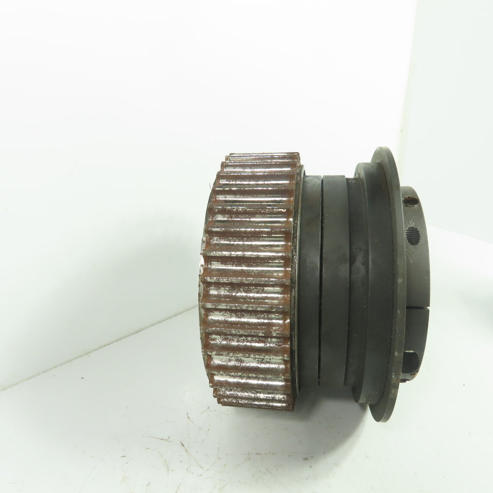 7" OD Timing Belt Pulley Assembly 1-3/4" Belt Width 1-3/8" Bore
