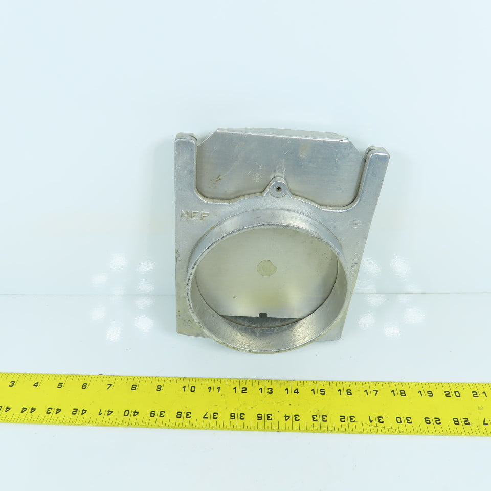 NEP 6" Round Duct Manual Aluminum Blast Gate Valve