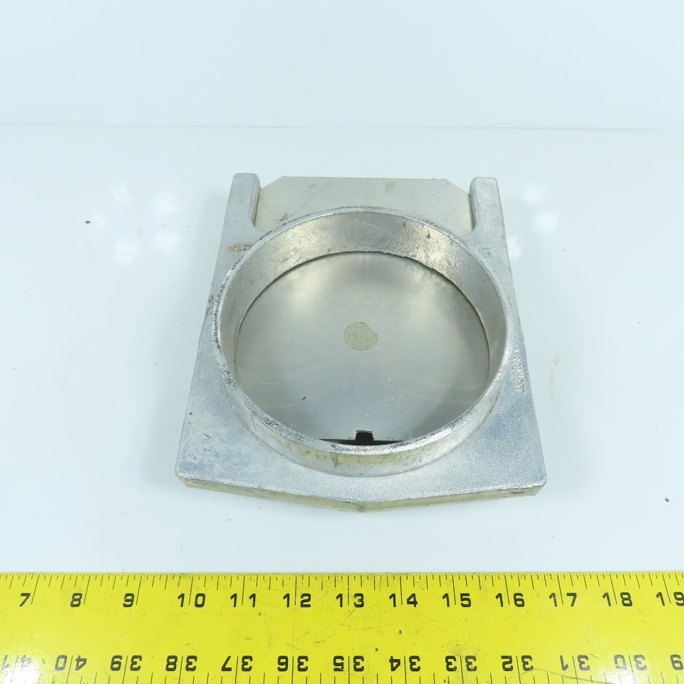 NEP 6" Round Duct Manual Aluminum Blast Gate Valve