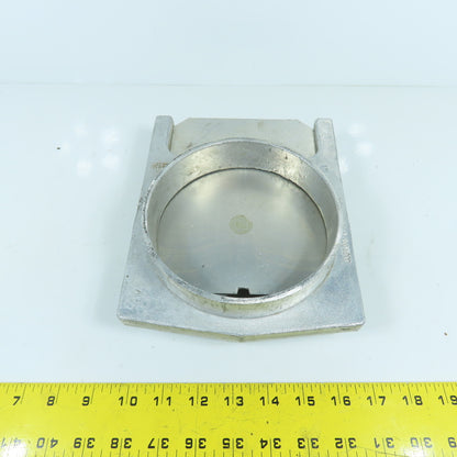 NEP 6" Round Duct Manual Aluminum Blast Gate Valve