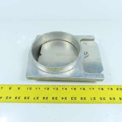 NEP 6" Round Duct Manual Aluminum Blast Gate Valve