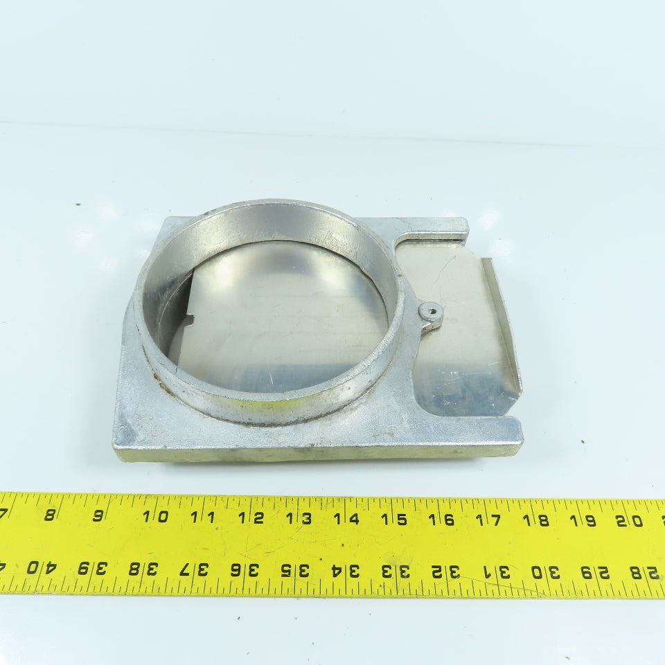 NEP 6" Round Duct Manual Aluminum Blast Gate Valve