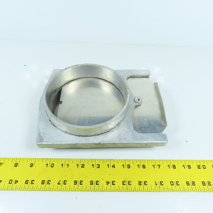 NEP 6" Round Duct Manual Aluminum Blast Gate Valve