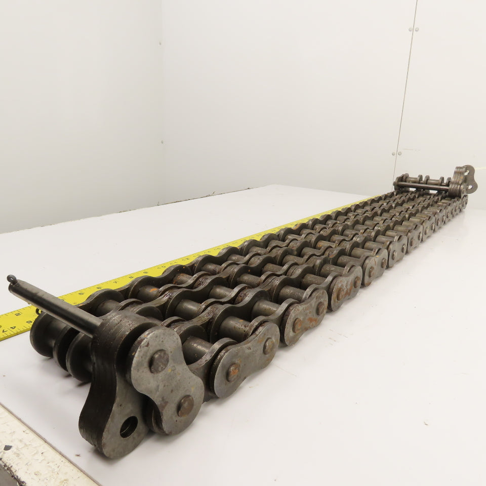 Tsubaki RS160-3 Triple Strand Cotter Roller Chain 50" Long