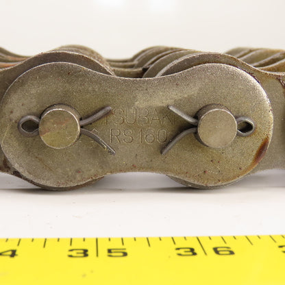 Tsubaki RS160-3 Triple Strand Cotter Roller Chain 50" Long