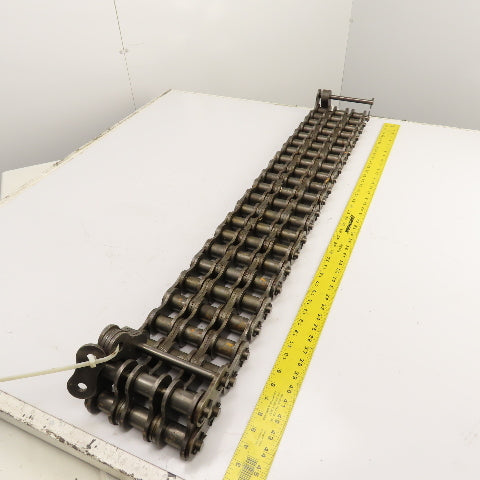 Tsubaki RS160-3 Triple Strand Cotter Roller Chain 50" Long