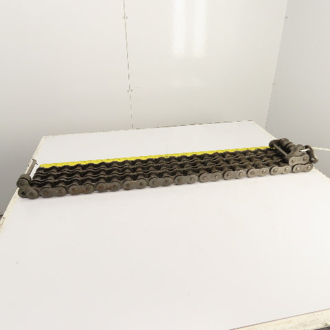 Tsubaki RS160-3 Triple Strand Cotter Roller Chain 50" Long