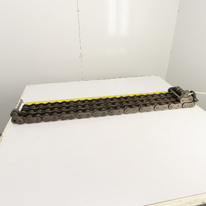 Tsubaki RS160-3 Triple Strand Cotter Roller Chain 50" Long