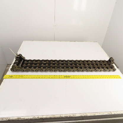 Tsubaki RS160-3 Triple Strand Cotter Roller Chain 50" Long