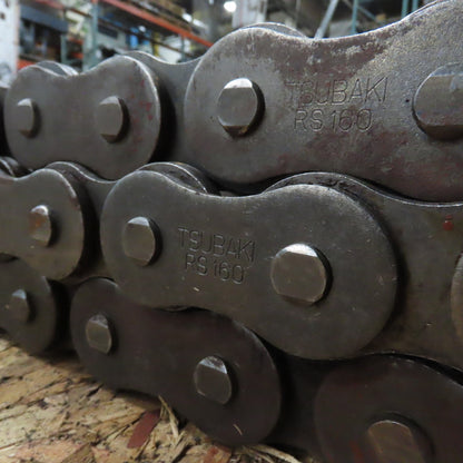 Tsubaki RS160-3 Triple Strand Cotter Roller Chain 13' (156") Long