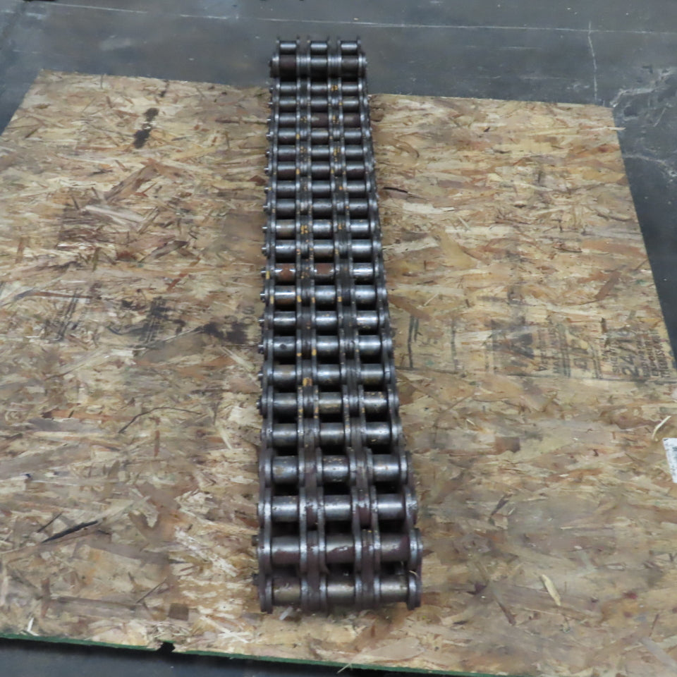 Tsubaki RS160-3 Triple Strand Cotter Roller Chain 13' (156") Long