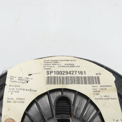 Prestolite 6SXL-1601-0 Bare Copper Conductor Wire 16AWG 800' L Black