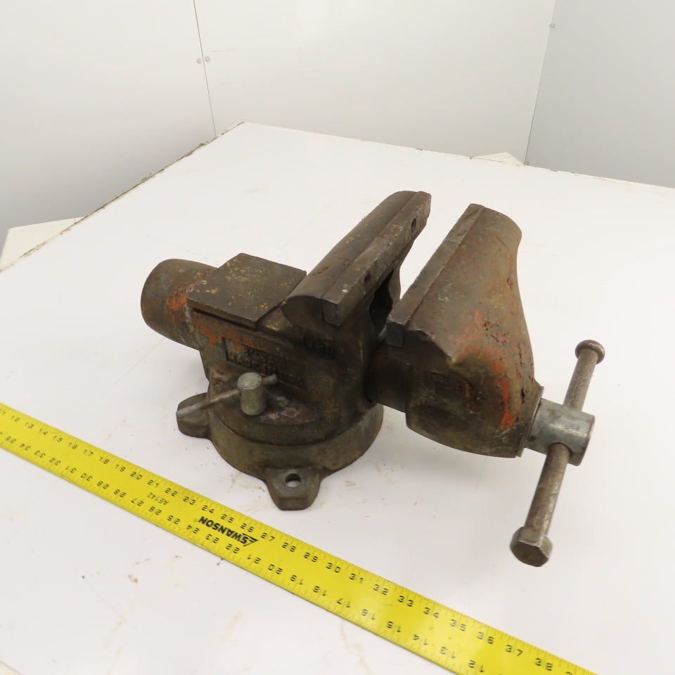 Wilton 1780 8" Jaws x 8-1/4" Open Bench Mount Swivel Bullet Vise USA 6/95