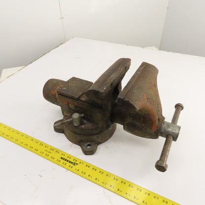 Wilton 1780 8" Jaws x 8-1/4" Open Bench Mount Swivel Bullet Vise USA 6/95