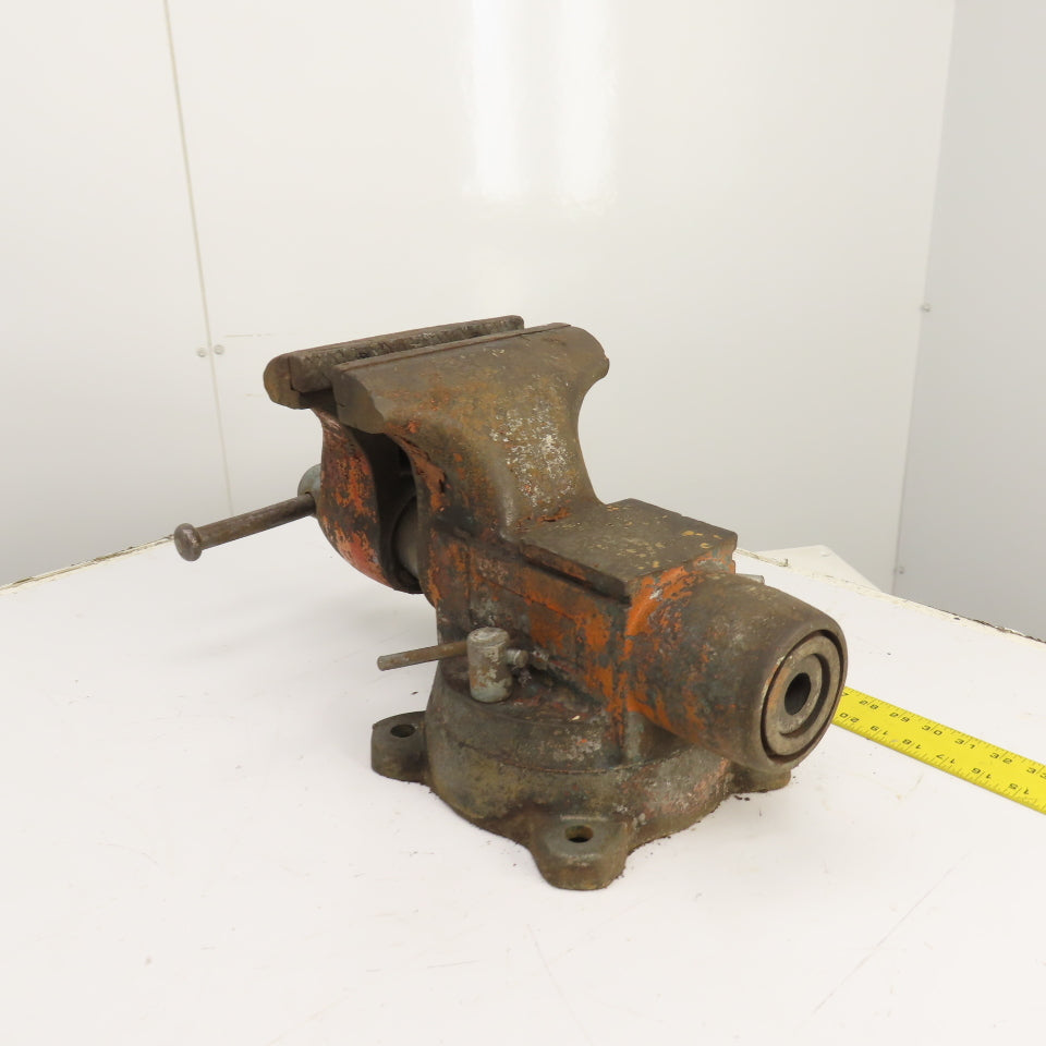 Wilton 1780 8" Jaws x 8-1/4" Open Bench Mount Swivel Bullet Vise USA 6/95
