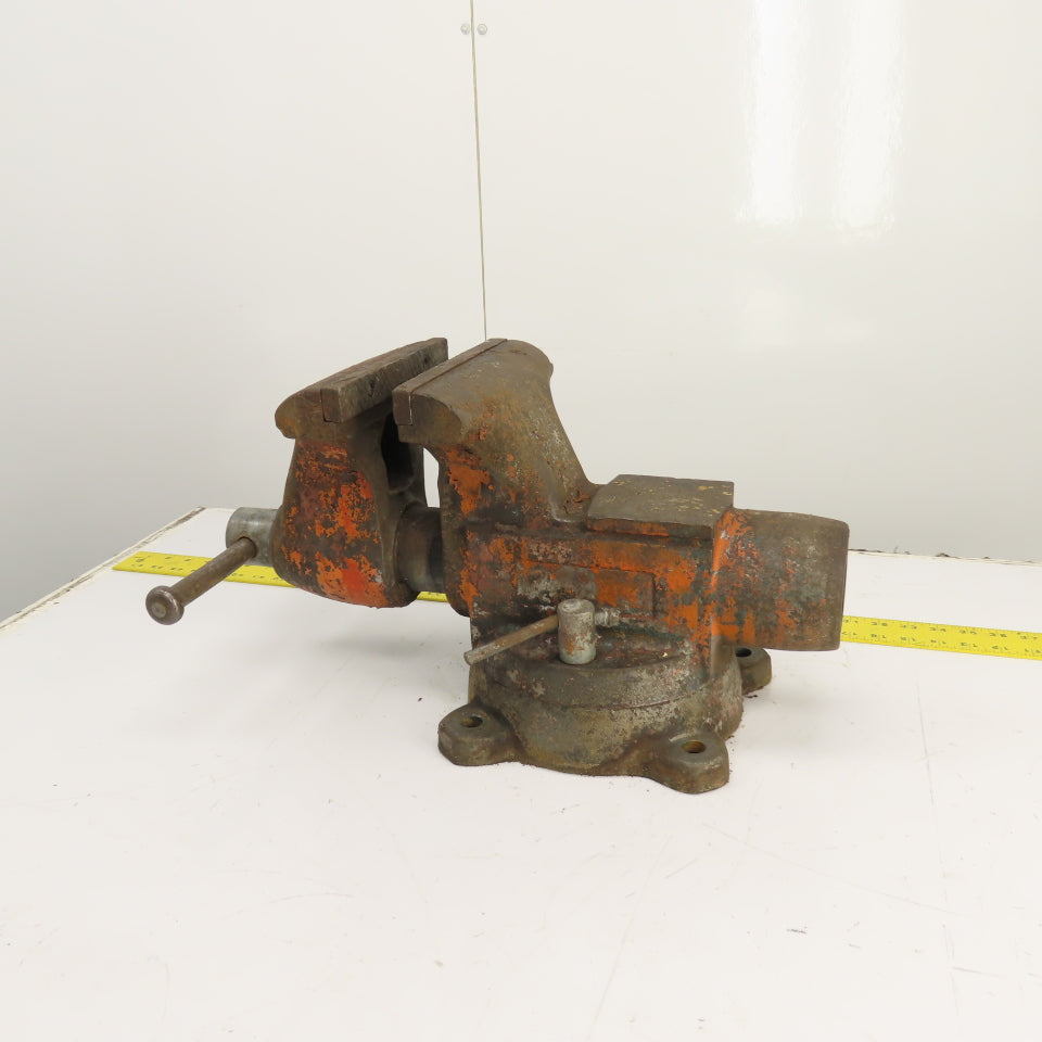 Wilton 1780 8" Jaws x 8-1/4" Open Bench Mount Swivel Bullet Vise USA 6/95