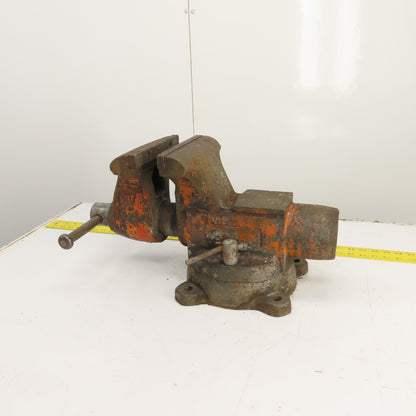 Wilton 1780 8" Jaws x 8-1/4" Open Bench Mount Swivel Bullet Vise USA 6/95