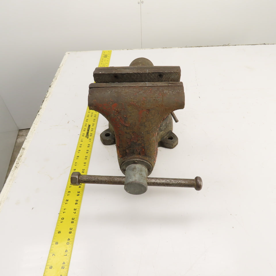 Wilton 1780 8" Jaws x 8-1/4" Open Bench Mount Swivel Bullet Vise USA 6/95