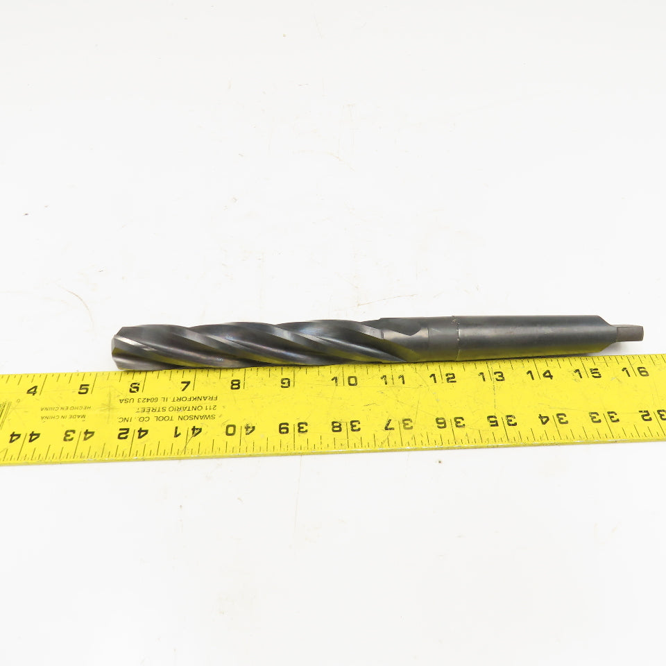PTD 15/16" Twist Drill 4 Flute MT3 Shank 10-3/4" OAL