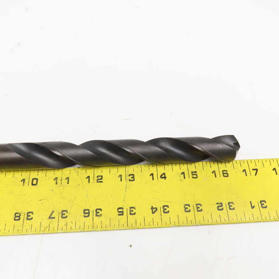 55/64" Twist Drill 2 Flute Coolant Thru HSS 11" OAL