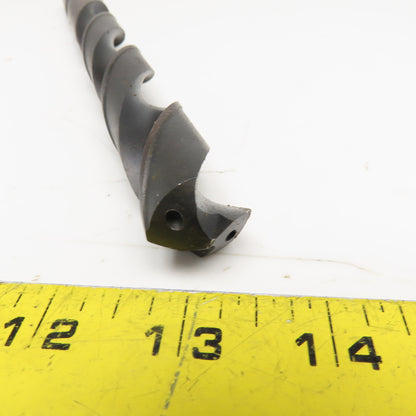 55/64" Twist Drill 2 Flute Coolant Thru HSS 11" OAL
