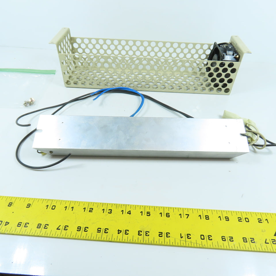 Noble RGH500Y Flame Proof Wire Wound Fixed Resistor 50k ohms A9D W/Cooling Cage