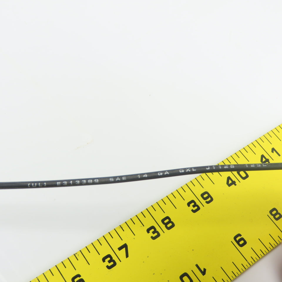 14AWG Strand Copper Wire 230' L E313389 SAE GXL J1128 125C Black