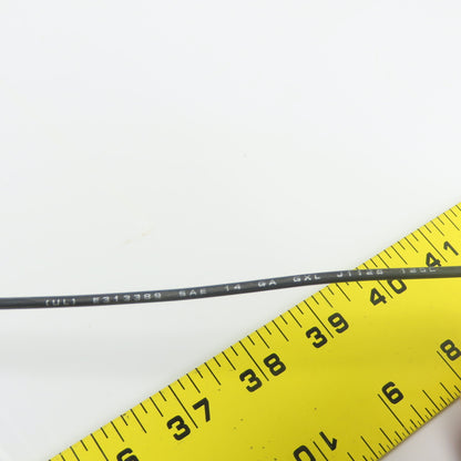14AWG Strand Copper Wire 230' L E313389 SAE GXL J1128 125C Black