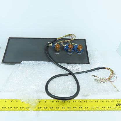 Tsugami Spindle & Rapid Traverse Override Operator Control Panel From NP32