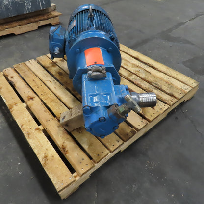 Leeson N 326T11FB5 30Hp 1180RPM 208-230/460V 326T Motor W/ Hydraulic Pump