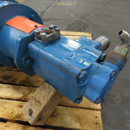 Leeson N 326T11FB5 30Hp 1180RPM 208-230/460V 326T Motor W/ Hydraulic Pump