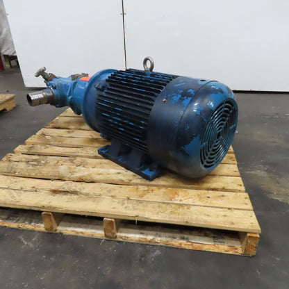 Leeson N 326T11FB5 30Hp 1180RPM 208-230/460V 326T Motor W/ Hydraulic Pump