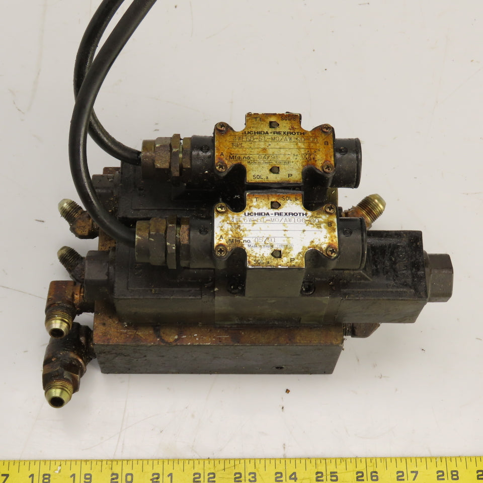 Uchida Rexroth 4WE6W-51-M0/AW100 4WE6D-51-M0/AW100 Hydraulic Valve & Manifold