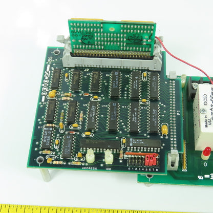 Opto 22 PB16H 16-Channel Relay Board W/ (9) IDC5D Solid State & B5 Board