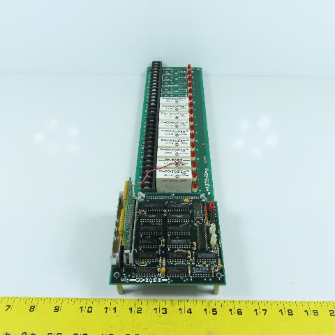 Opto 22 PB16H 16-Channel Relay Board W/ (9) IDC5D Solid State & B5 Board