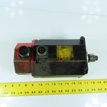 Fanuc A06B-0313-B003 AC Servo Motor 2000RPM 3-Phase 8-Pole W/ Encoder