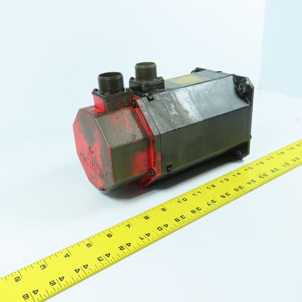 Fanuc A06B-0313-B003 AC Servo Motor 2000RPM 3-Phase 8-Pole W/ Encoder