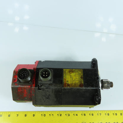 Fanuc A06B-0313-B003 AC Servo Motor 2000RPM 3-Phase 8-Pole W/ Encoder