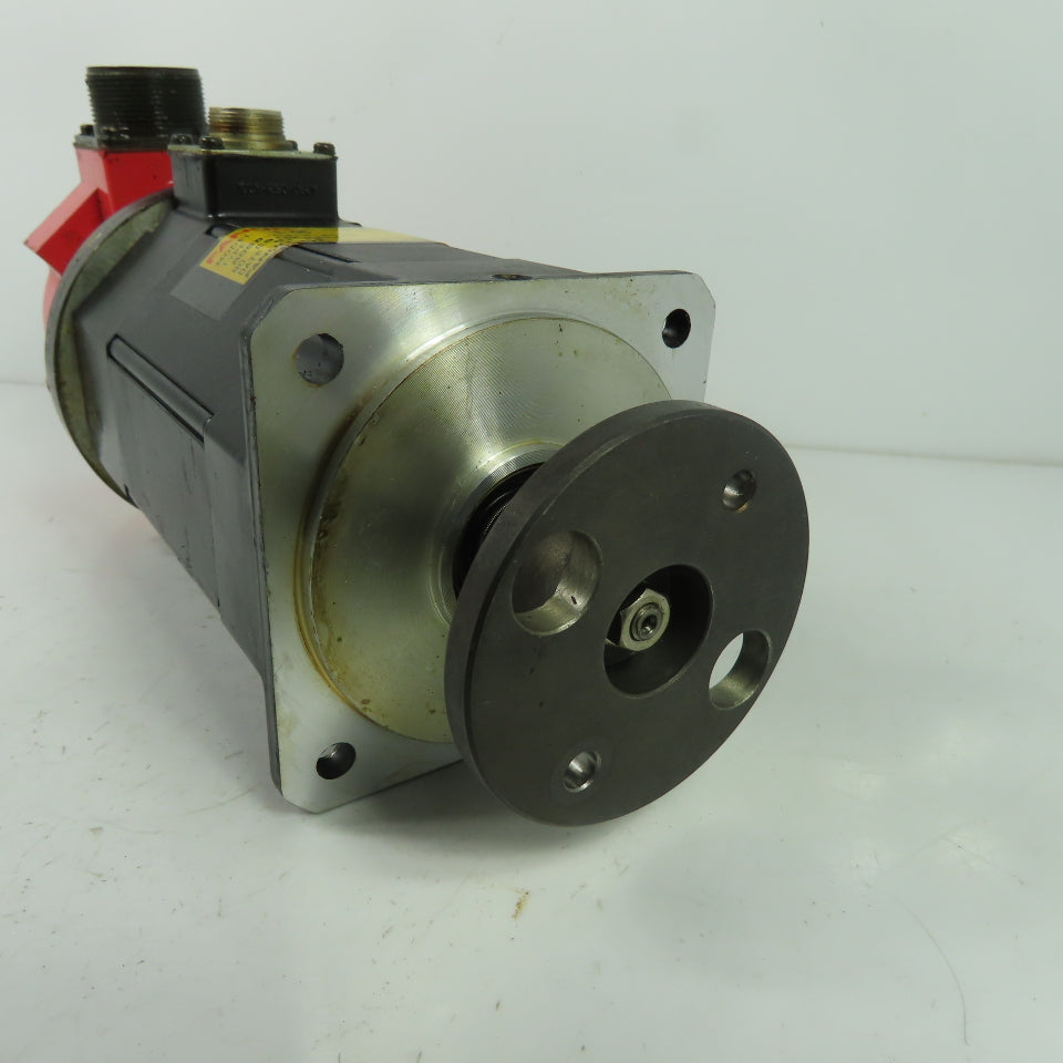 Fanuc A06B-0312-B032 AC Servo Motor 3Ph 120V 2.0Nm W/ Pulse Coder A290-0521-V552