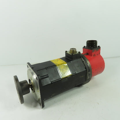 Fanuc A06B-0312-B032 AC Servo Motor 3Ph 120V 2.0Nm W/ Pulse Coder A290-0521-V552