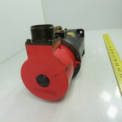 Fanuc A06B-0312-B032 AC Servo Motor 3Ph 120V 2.0Nm W/ Pulse Coder A290-0521-V552