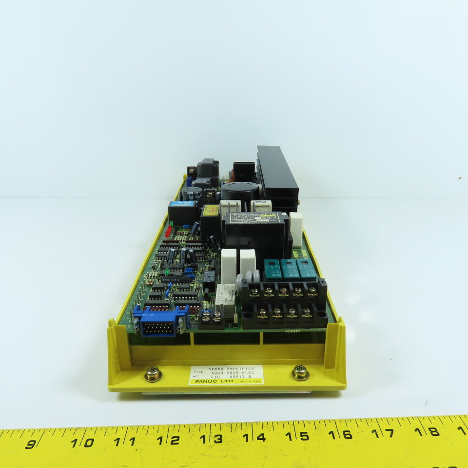 Fanuc A06B-6058-H003 Servo Amplifier Module W/ A20B-1003-0030/04A (Clean)