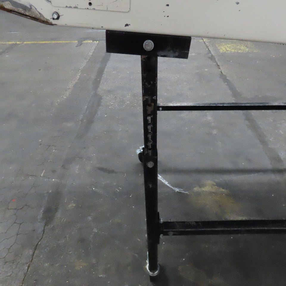 LaRos 30" Wide x 110" Adjustable Incline Discharge Conveyor No Drive