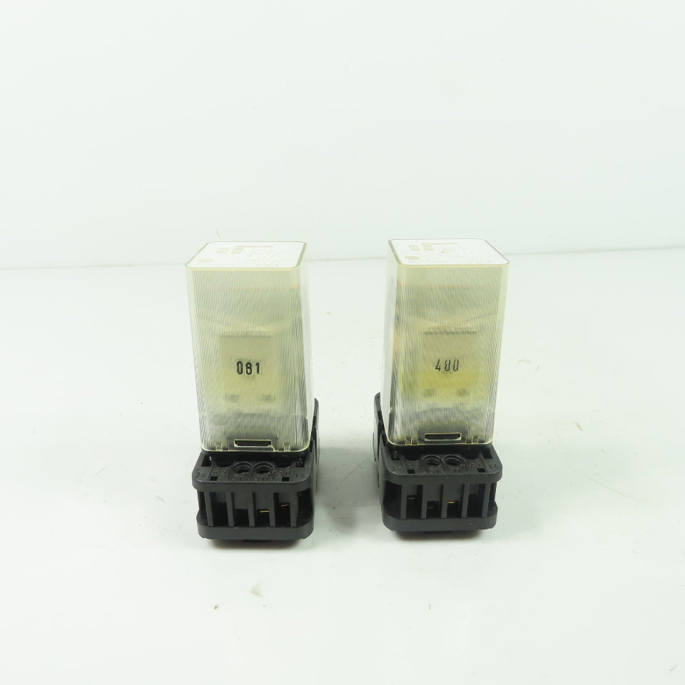 Tele IR.2.3.024 Relay 24V 10A 250V Lot Of 2
