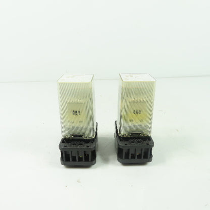 Tele IR.2.3.024 Relay 24V 10A 250V Lot Of 2