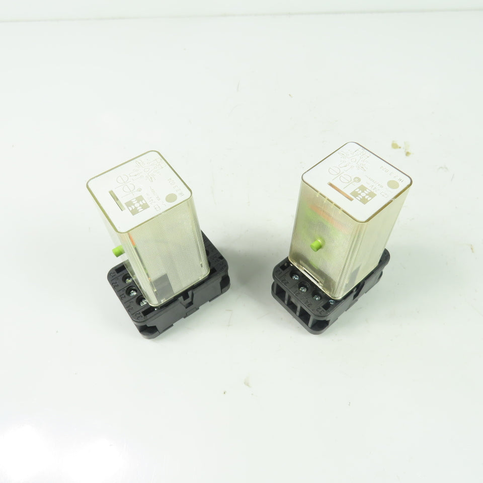 Tele IR.2.3.024 Relay 24V 10A 250V Lot Of 2