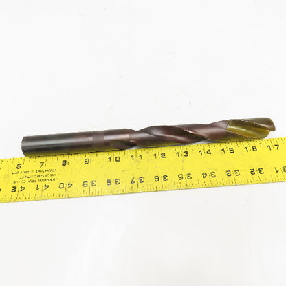 Morse 15/16" Twist Drill 2 Flute Coolant Thru HSS 11" OAL