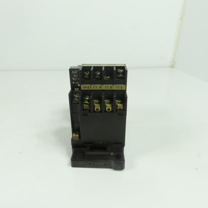 Fuji SJ-06G/L Magnetic Contactor 2.2KW 15A 24VDC Coil W/ TR-0 Overload Relay